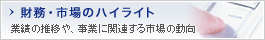 財務・市場のハイライト